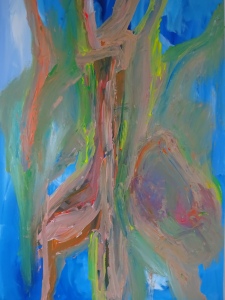Daphne, 2019, 100 cm x 70 cm, acrylic paint on paper
